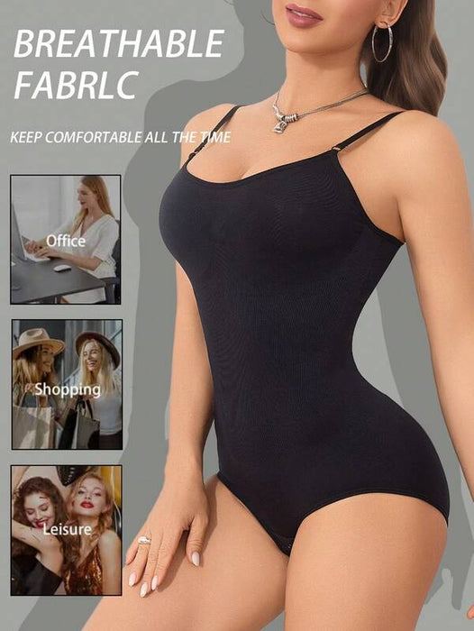 2pcs Women’s Bodysuit Shapewear Tummy Control Slimming Waist Trainer UK