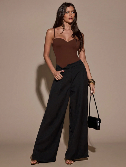 Women’s Fitted Camisole Bodysuit Top