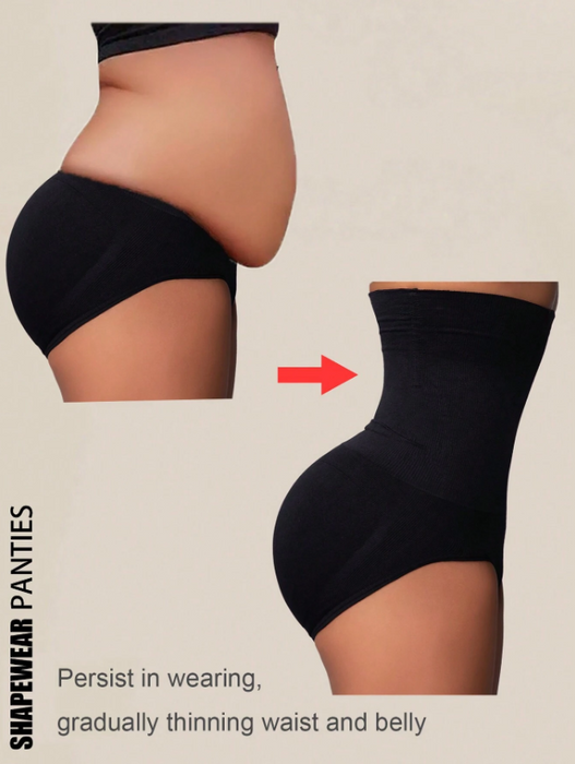 Women Seamless High-Waist Shapewear Shorts Tummy Control & Waist Shaping