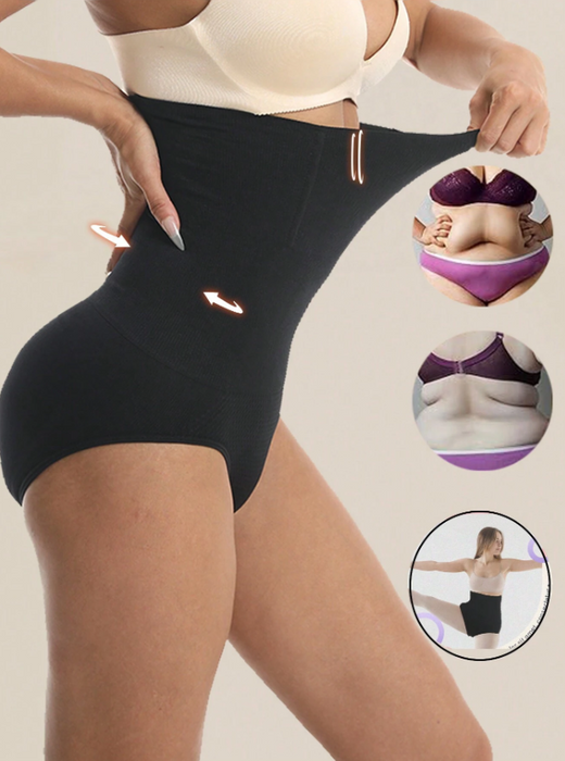 Women Seamless High-Waist Shapewear Shorts Tummy Control & Waist Shaping
