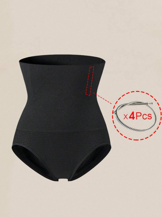 Women Seamless High-Waist Shapewear Shorts Tummy Control & Waist Shaping