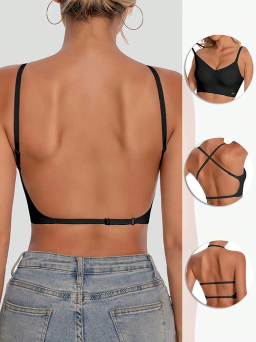 Seamless Backless Bra, Sexy Summer Bra With Backless Design